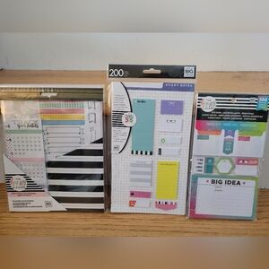 The Happy Planner Colorful Habit Tracker Accessories And Sticky Notes Collection